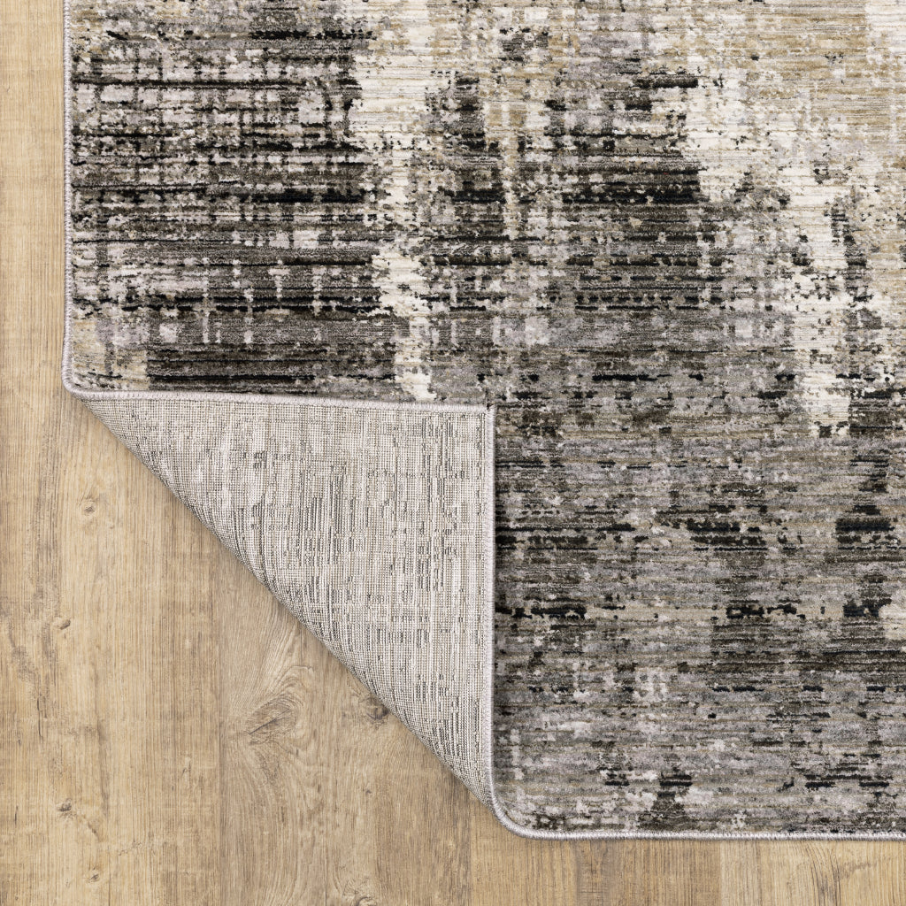 Oriental Weavers Nebulous 4151N Multicolor Rectangle Indoor Runner - Low Pile Modern Rug with Abstract Design-