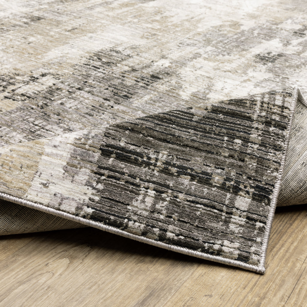 Oriental Weavers Nebulous 4151N Multicolor Rectangle Indoor Runner - Low Pile Modern Rug with Abstract Design-