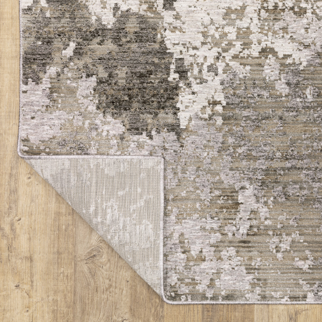 Oriental Weavers Nebulous 5091E Multicolor Rectangle Indoor Runner - Low Pile Modern Rug with Abstract Design-
