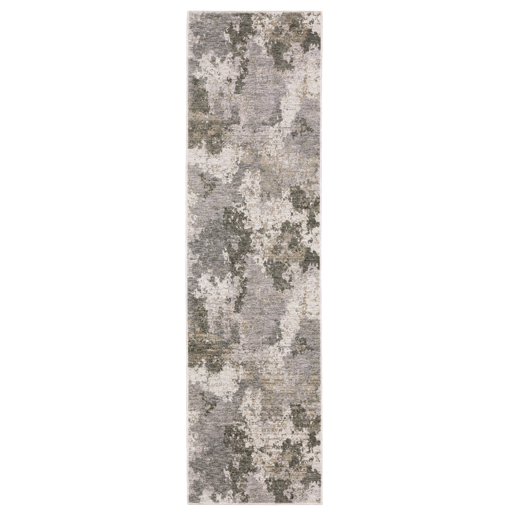 Oriental Weavers Nebulous 5091E Multicolor Rectangle Indoor Runner - Low Pile Modern Rug with Abstract Design-