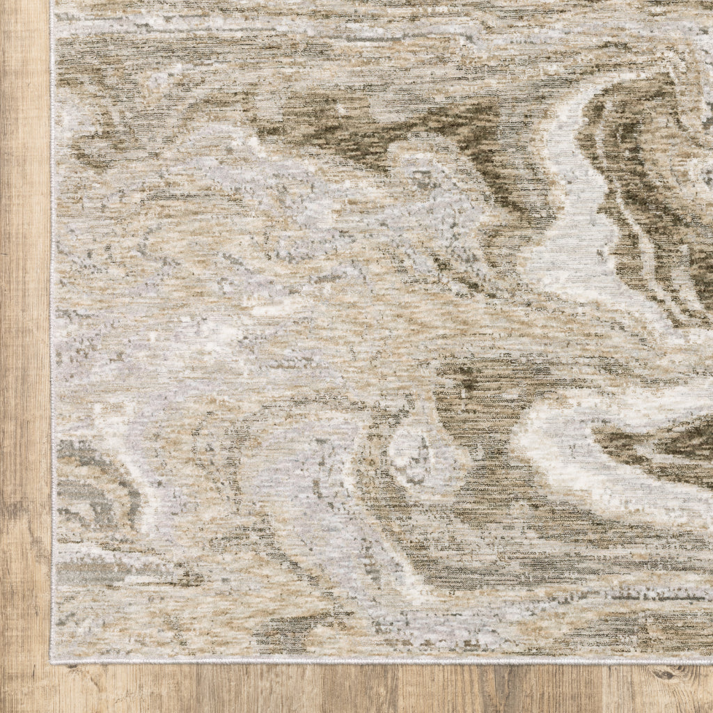 Oriental Weavers Nebulous 530E9 Multicolor Rectangle Indoor Runner - Low Pile Modern Rug with Abstract Design-