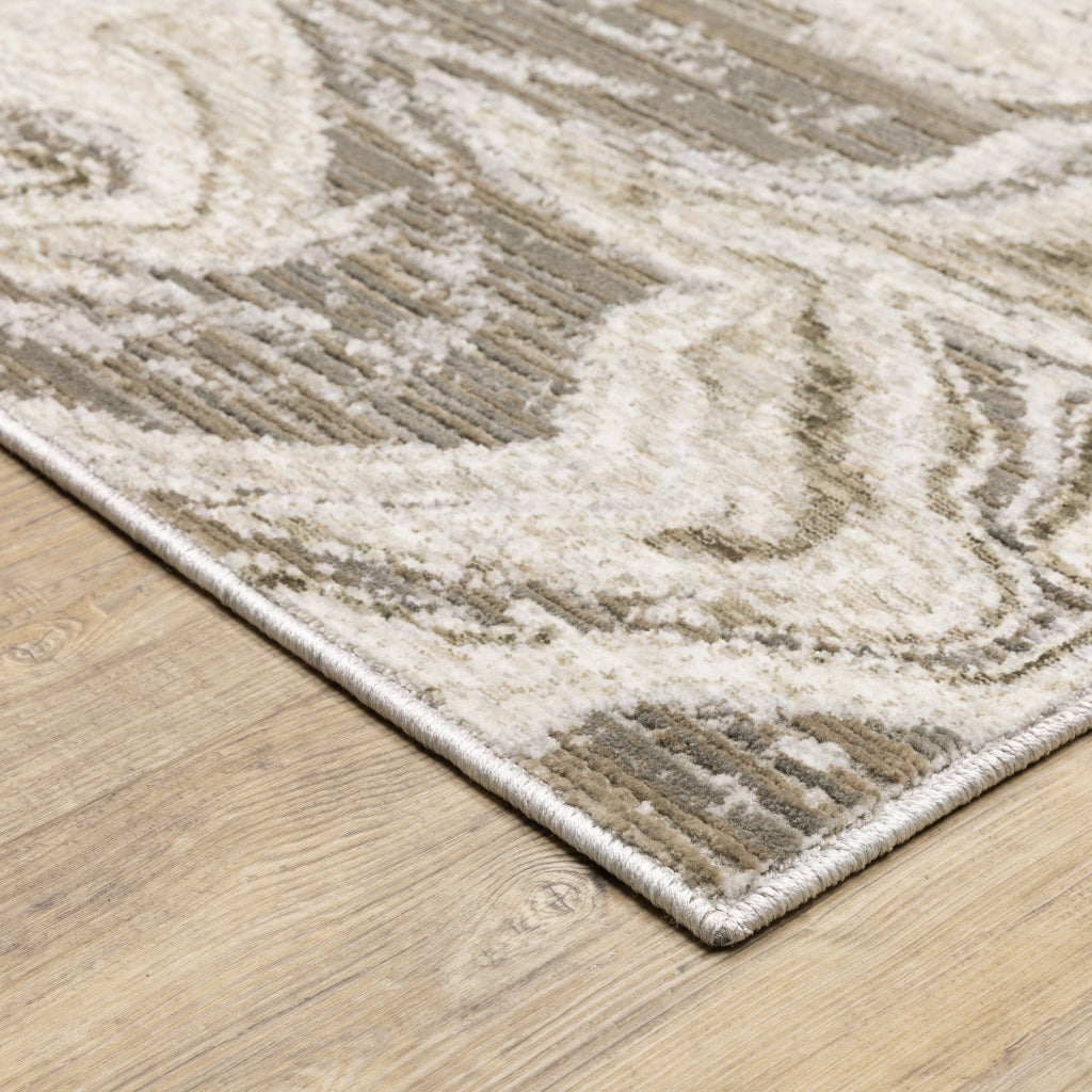 Oriental Weavers Nebulous 530E9 Multicolor Rectangle Indoor Runner - Low Pile Modern Rug with Abstract Design-