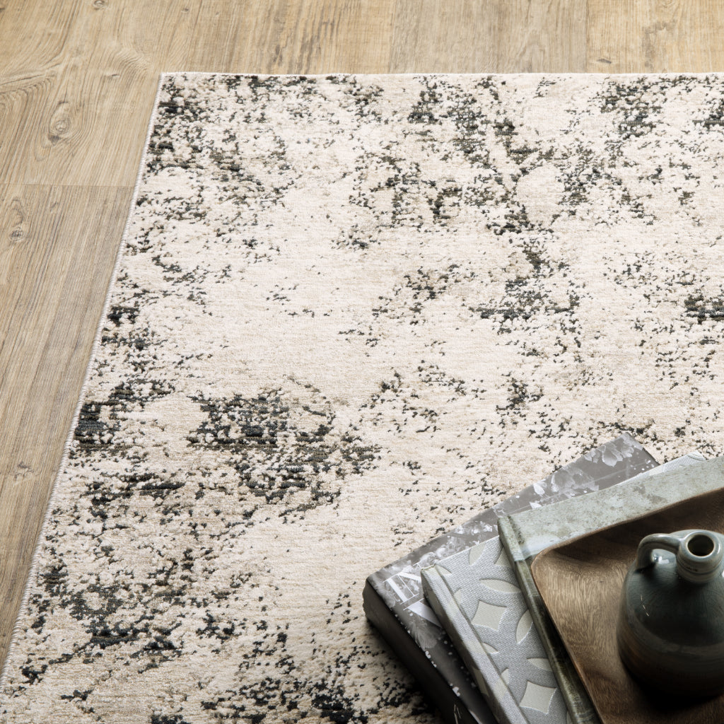Oriental Weavers Nebulous 561E9 Multicolor Rectangle Indoor Runner - Low Pile Modern Rug with Abstract Design-