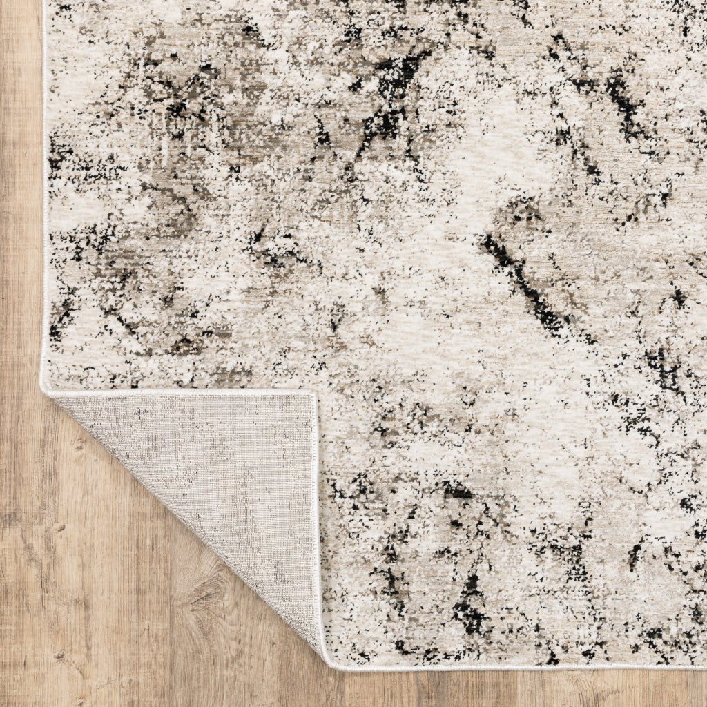Oriental Weavers Nebulous 561E9 Multicolor Rectangle Indoor Runner - Low Pile Modern Rug with Abstract Design-