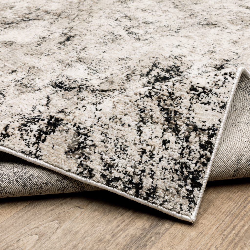 Oriental Weavers Nebulous 561E9 Multicolor Rectangle Indoor Runner - Low Pile Modern Rug with Abstract Design-