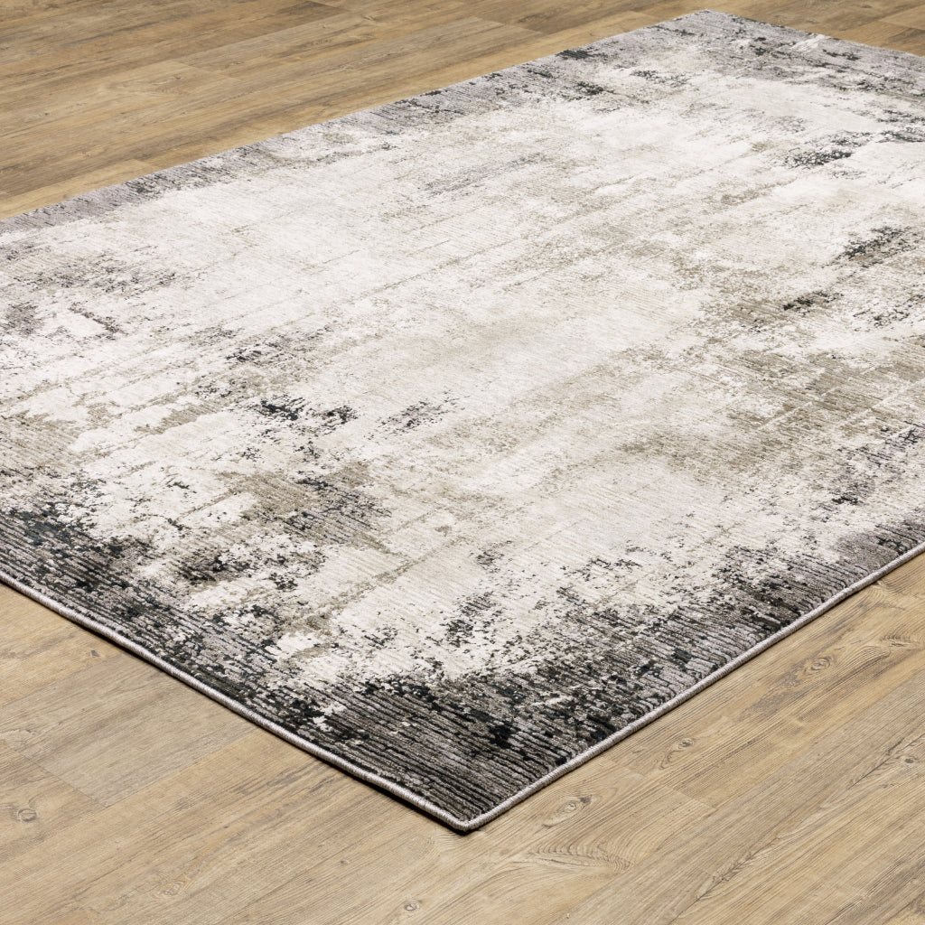 Oriental Weavers Nebulous 7151E Multicolor Rectangle Indoor Area Rug - Low Pile Modern Rug with Abstract Design-