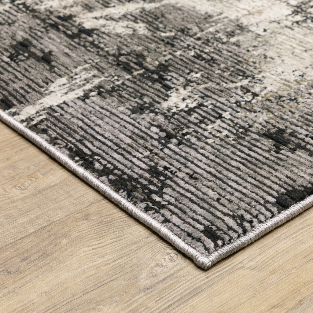 Oriental Weavers Nebulous 7151E Multicolor Rectangle Indoor Area Rug - Low Pile Modern Rug with Abstract Design-