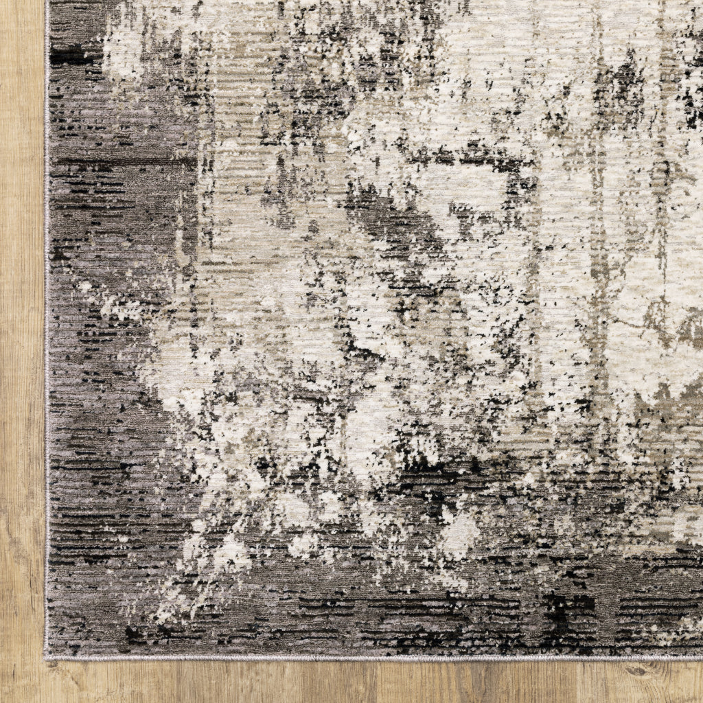 Oriental Weavers Nebulous 7151E Multicolor Rectangle Indoor Runner - Low Pile Modern Rug with Abstract Design-