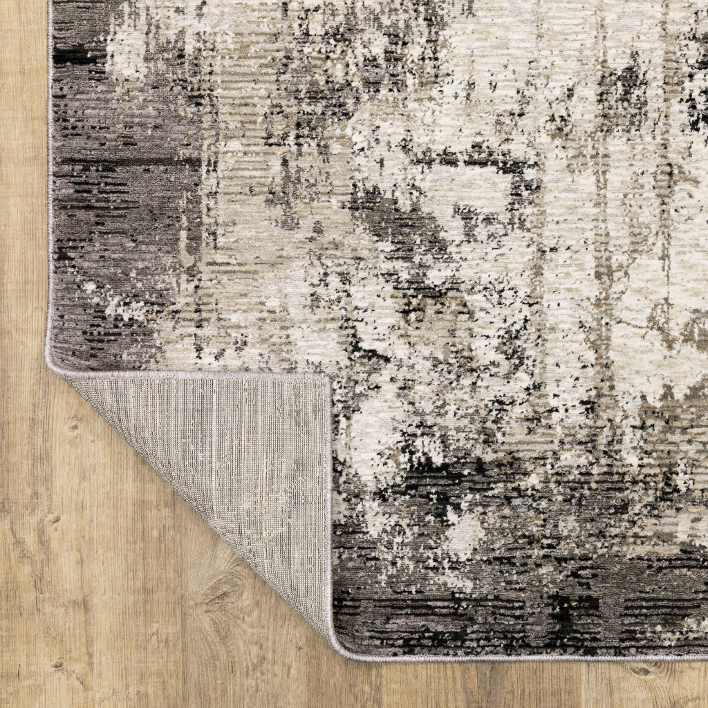 Oriental Weavers Nebulous 7151E Multicolor Rectangle Indoor Runner - Low Pile Modern Rug with Abstract Design-