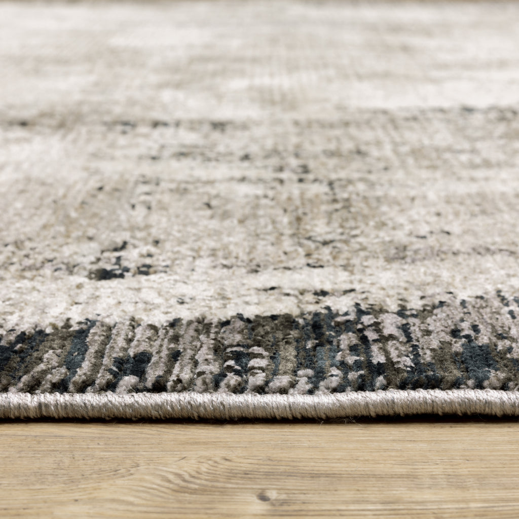 Oriental Weavers Nebulous 7151E Multicolor Rectangle Indoor Runner - Low Pile Modern Rug with Abstract Design-