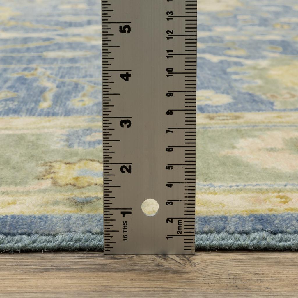 Oriental Weavers Palace 10311 Blue Rectangle Indoor Area Rug Oriental Pattern-