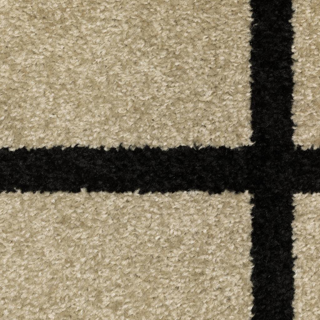 Oriental Weavers Quinn QUI03 Beige Rectangle Indoor Runner Geometric Pattern-