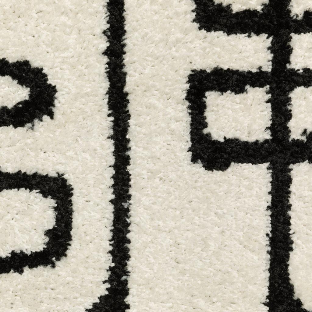 Oriental Weavers Quinn QUI11 Beige Rectangle Indoor Runner Geometric Pattern-