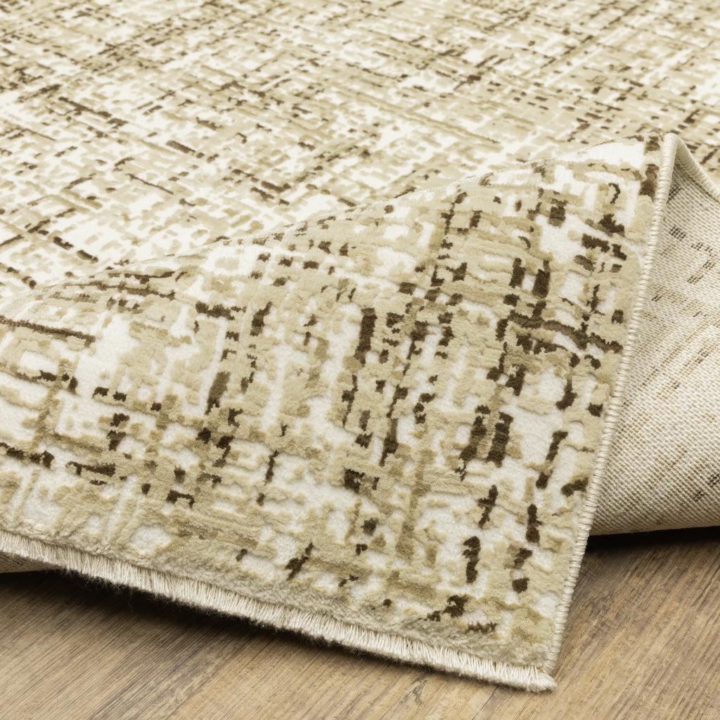Oriental Weavers Reed RE03A Multicolor Rectangle Indoor Area Rug - Super Soft Stain Resistant Low Pile Rug with Abstract Design-