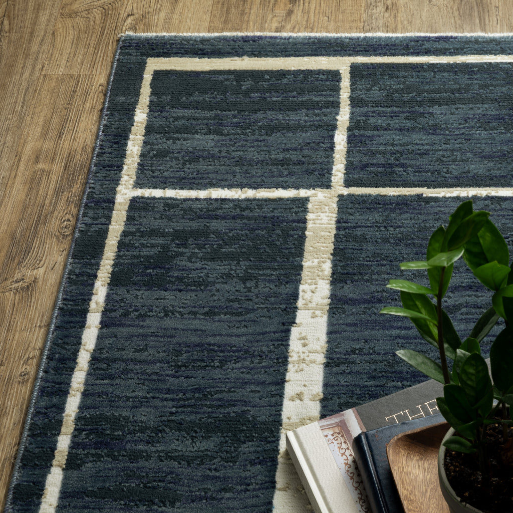 Oriental Weavers Reed RE04B Multicolor Rectangle Indoor Area Rug - Super Soft Stain Resistant Low Pile Rug with Geometric Design-