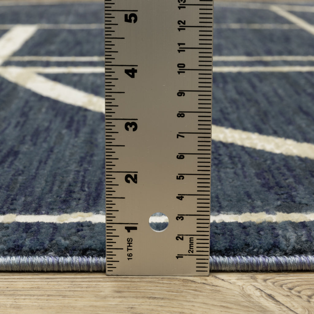Oriental Weavers Reed RE04B Multicolor Rectangle Indoor Area Rug - Super Soft Stain Resistant Low Pile Rug with Geometric Design-