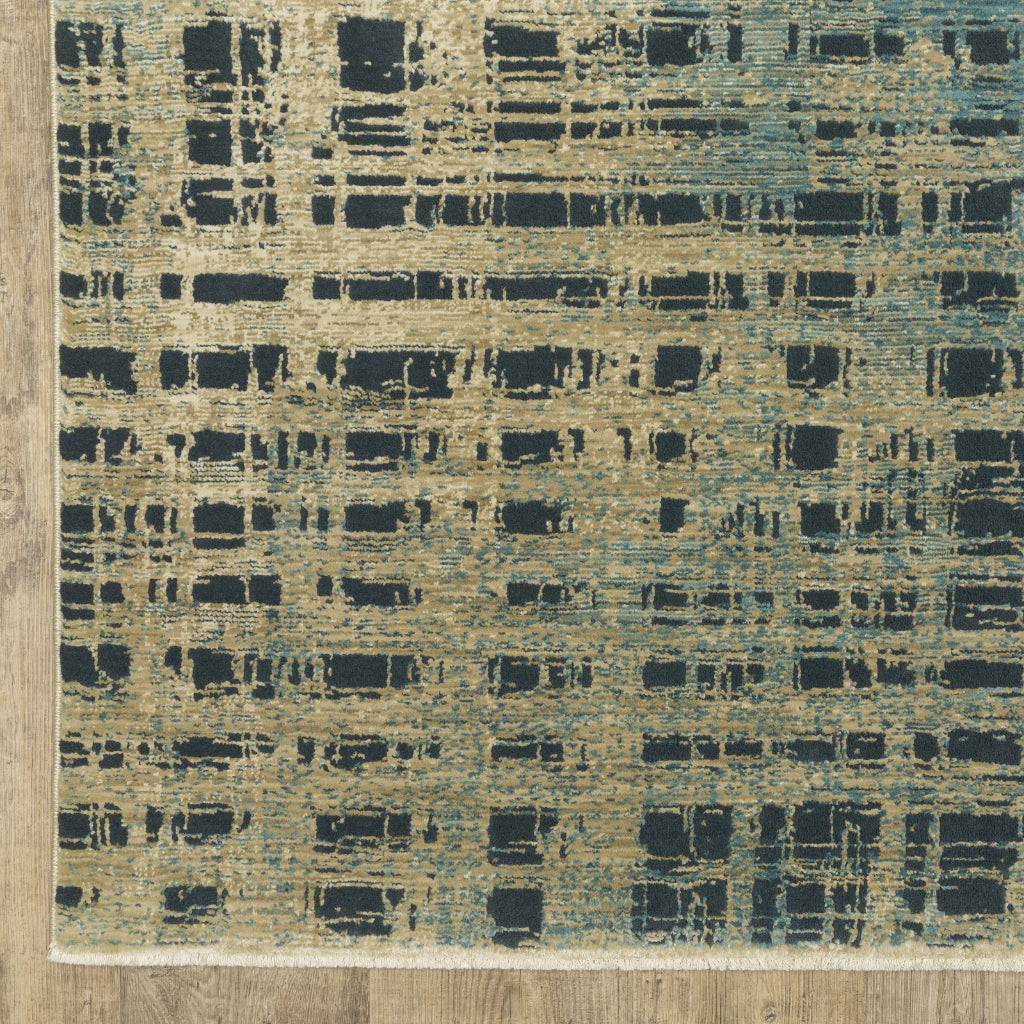 Oriental Weavers Reed RE07B Multicolor Rectangle Indoor Area Rug - Super Soft Stain Resistant Low Pile Rug with Geometric Design-