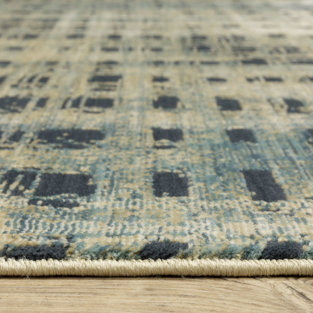 Oriental Weavers Reed RE07B Multicolor Rectangle Indoor Area Rug - Super Soft Stain Resistant Low Pile Rug with Geometric Design-