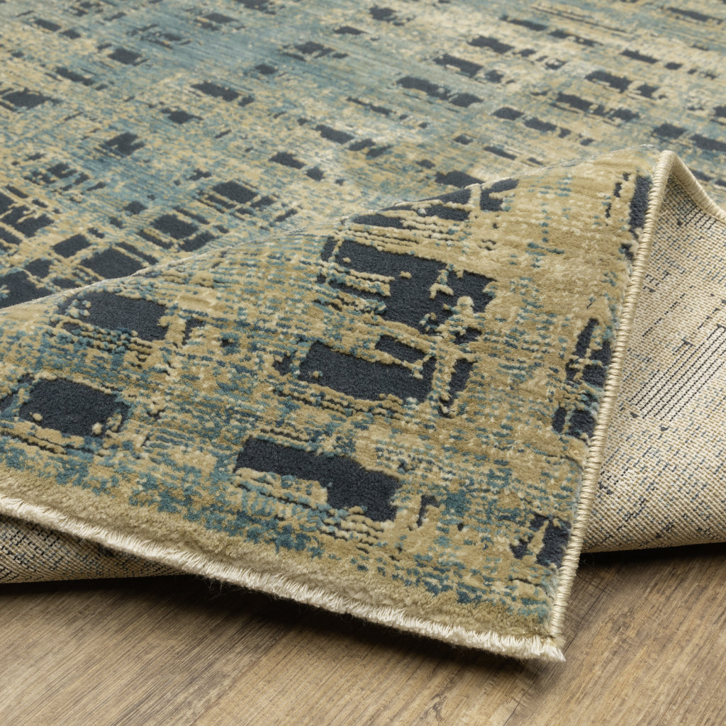 Oriental Weavers Reed RE07B Multicolor Rectangle Indoor Area Rug - Super Soft Stain Resistant Low Pile Rug with Geometric Design-