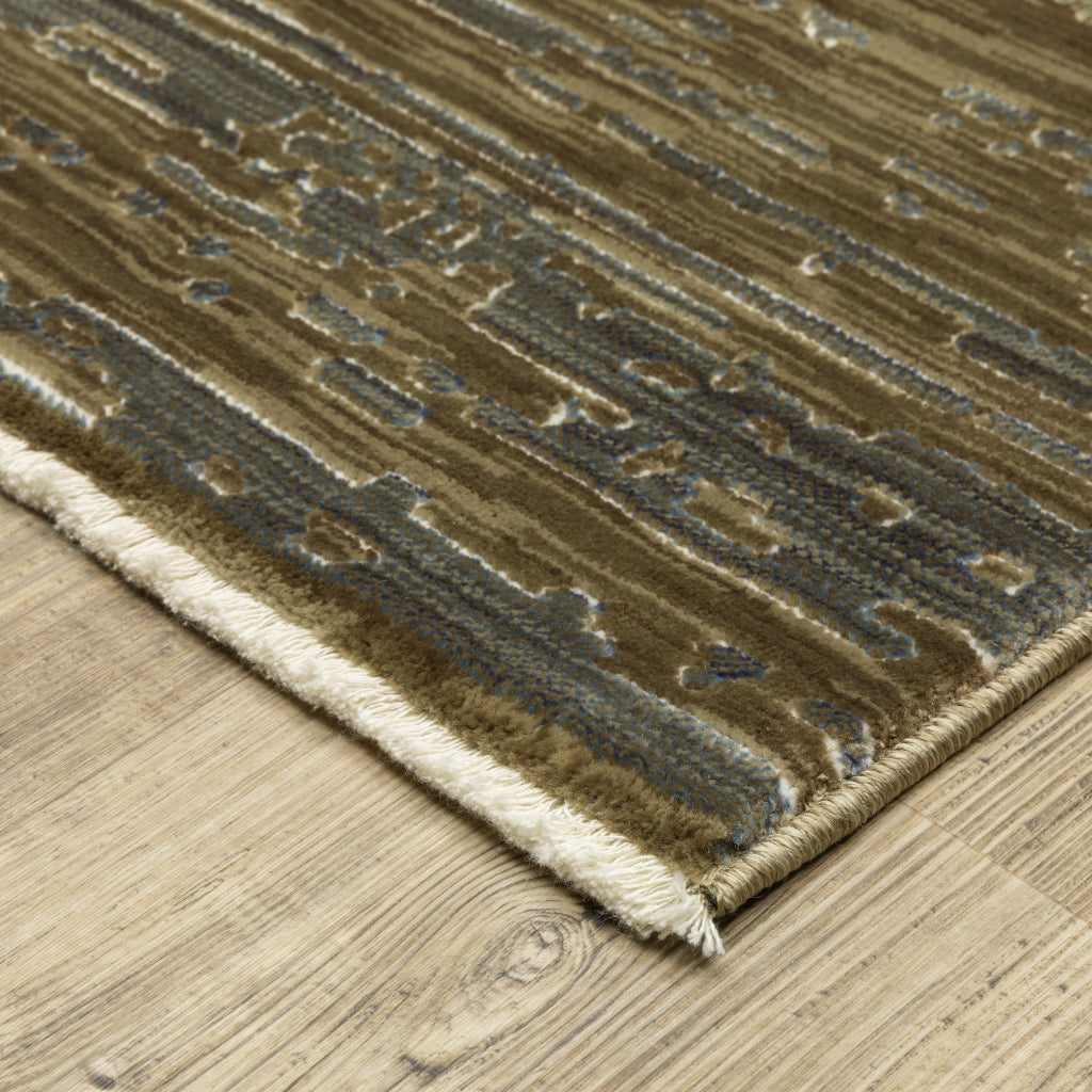 Oriental Weavers Reed RE09A Multicolor Rectangle Indoor Area Rug - Super Soft Stain Resistant Low Pile Rug with Abstract Design-