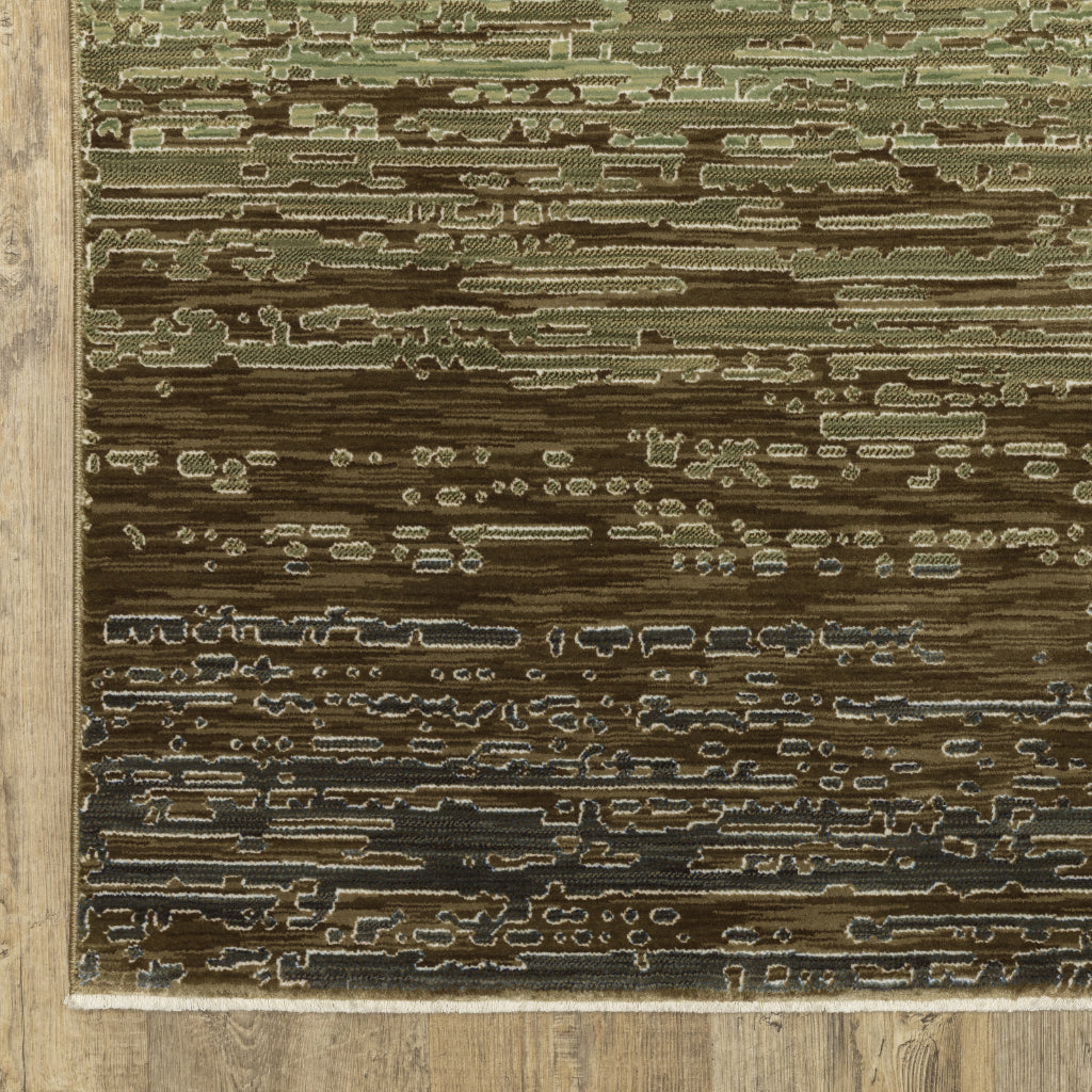 Oriental Weavers Reed RE09A Multicolor Rectangle Indoor Area Rug - Super Soft Stain Resistant Low Pile Rug with Abstract Design-