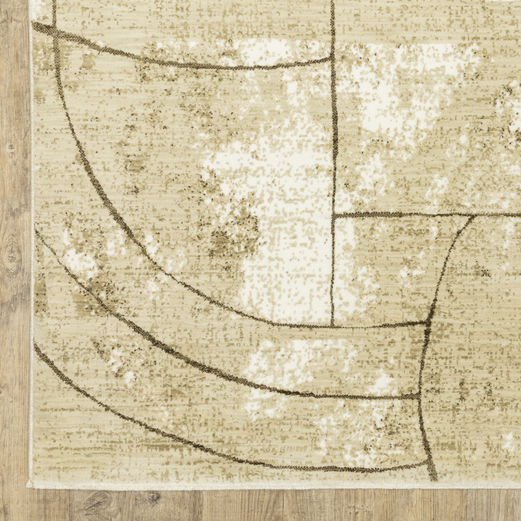 Oriental Weavers Reed RE10A Multicolor Rectangle Indoor Area Rug - Super Soft Stain Resistant Low Pile Rug with Geometric Design-