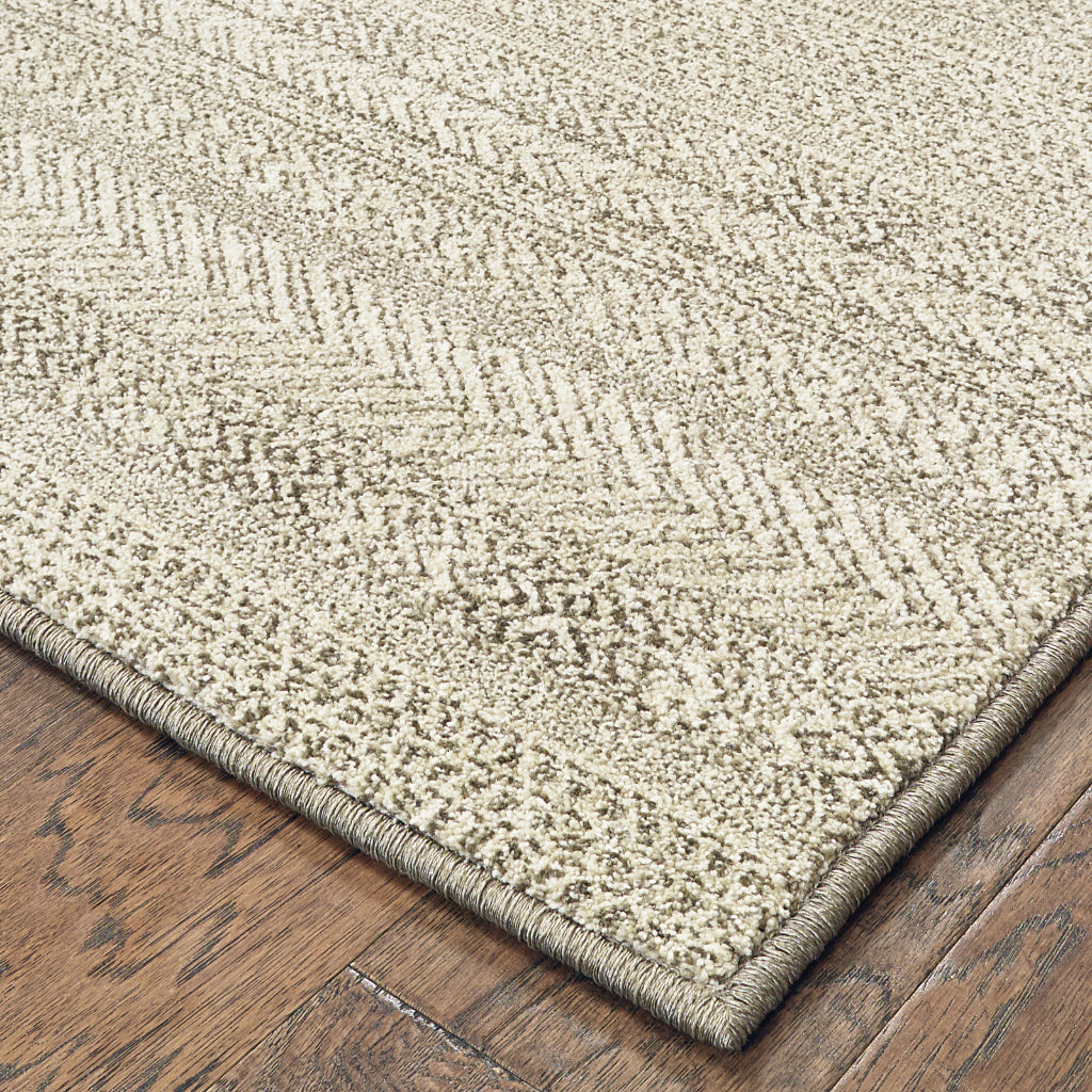 Oriental Weavers Richmond 801H3 Brown Rectangle Indoor Area Rug - Durable & Stain Resistant Low Pile Rug with Striped Design-