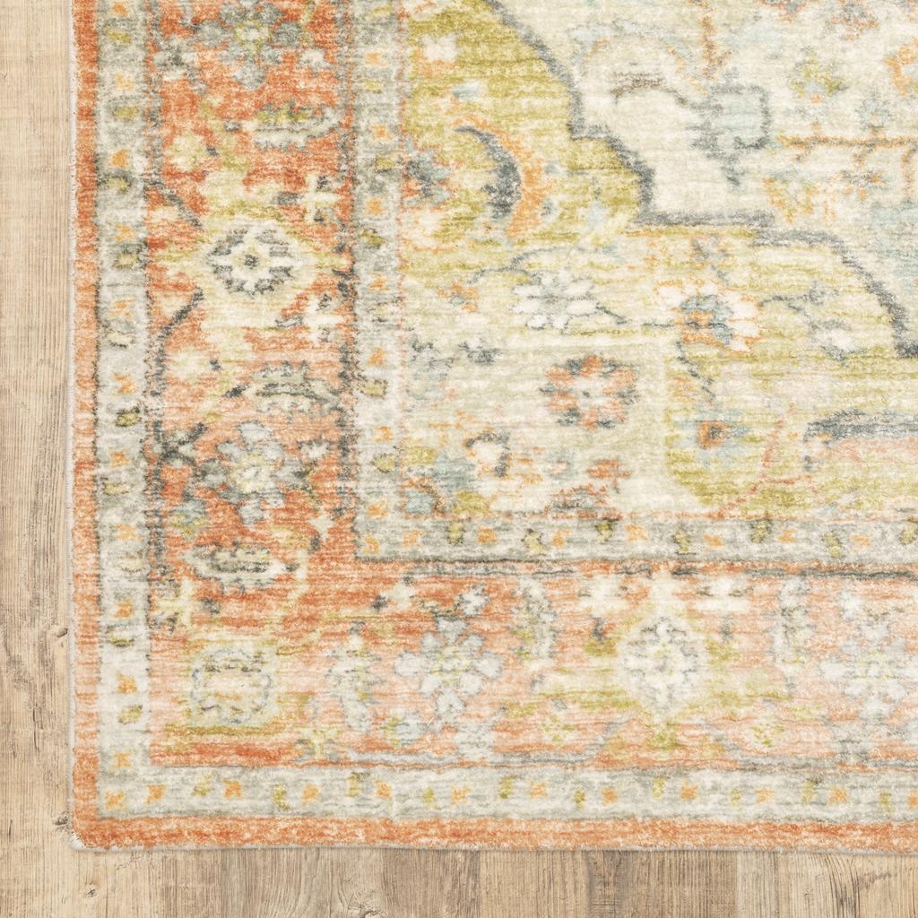 Oriental Weavers Savoy 28101 Multicolor Rectangle Indoor Area Rug - Elegant Stain Resistant Low Pile Rug with Abstract Design-
