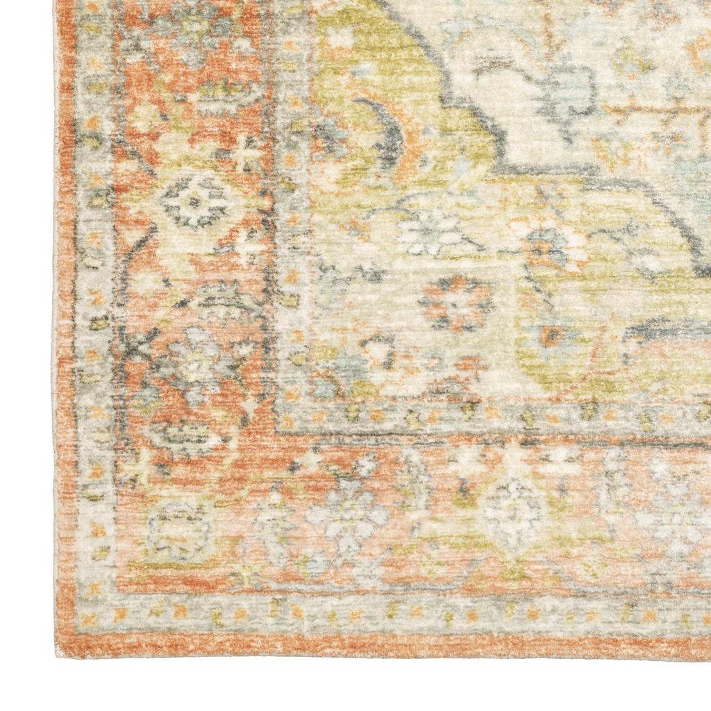 Oriental Weavers Savoy 28101 Multicolor Rectangle Indoor Area Rug - Elegant Stain Resistant Low Pile Rug with Abstract Design-