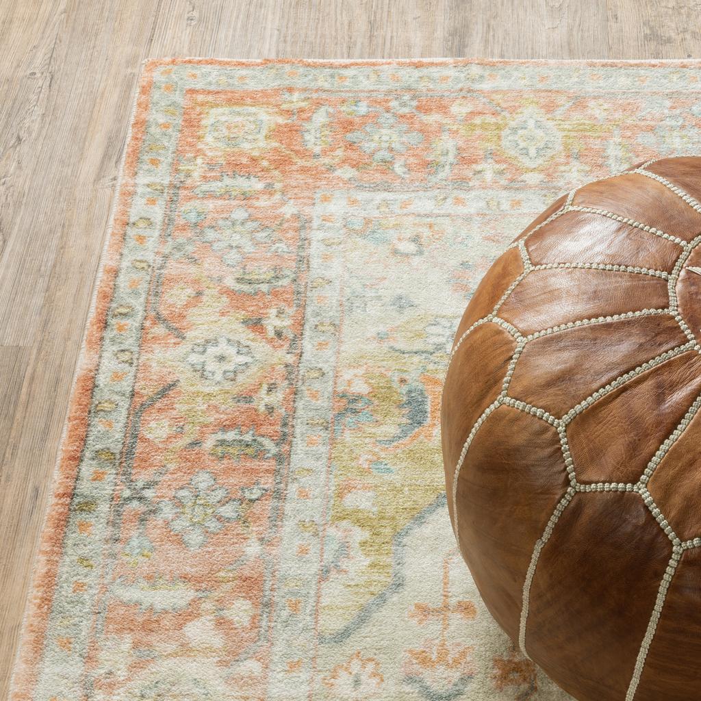 Oriental Weavers Savoy 28101 Multicolor Rectangle Indoor Area Rug - Elegant Stain Resistant Low Pile Rug with Abstract Design-