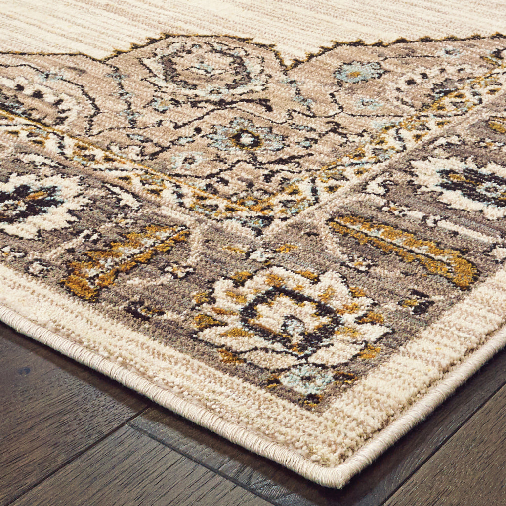 Oriental Weavers Sedona 9588D Multicolor Rectangle Indoor Area Rug - Durable & Stain Resistant Low Pile Rug-