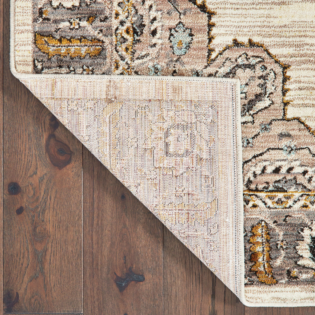 Oriental Weavers Sedona 9588D Multicolor Rectangle Indoor Area Rug - Durable & Stain Resistant Low Pile Rug-