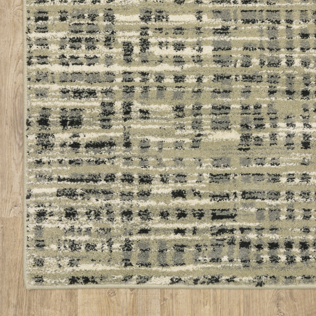 Oriental Weavers Seneca SE05A Multicolor Rectangle Indoor Runner - Contemporary Plush Pile Rug with Abstract Design-