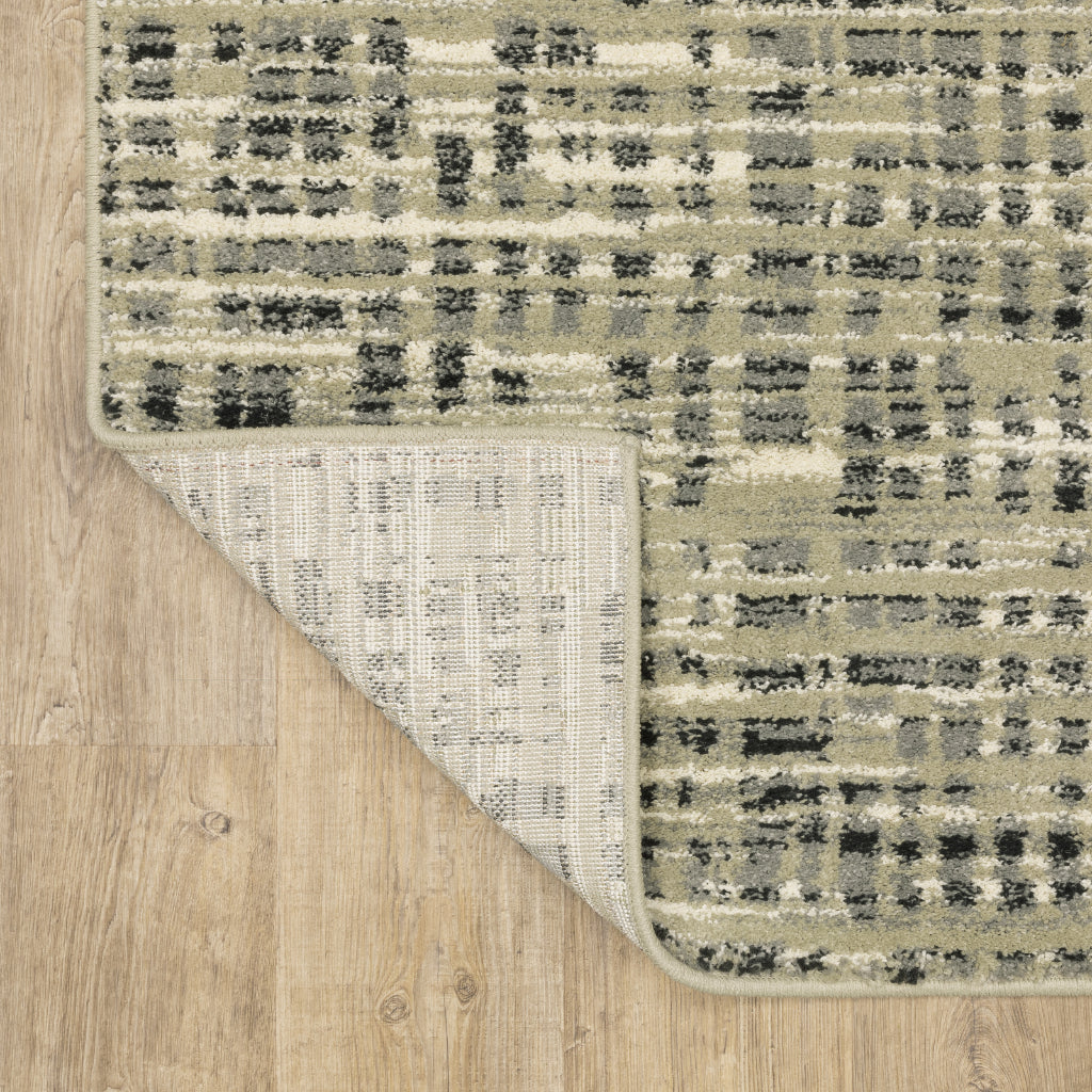 Oriental Weavers Seneca SE05A Multicolor Rectangle Indoor Runner - Contemporary Plush Pile Rug with Abstract Design-