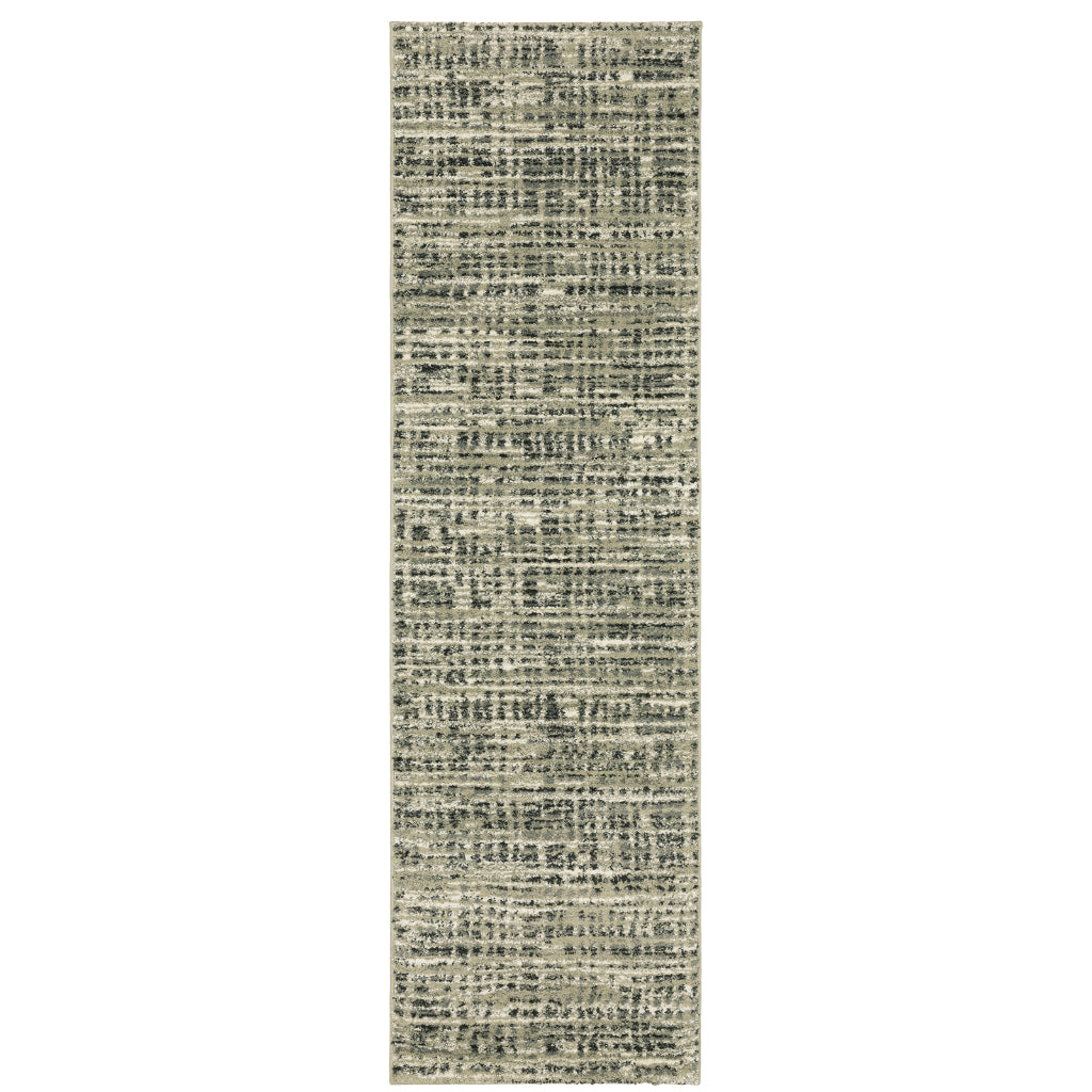Oriental Weavers Seneca SE05A Multicolor Rectangle Indoor Runner - Contemporary Plush Pile Rug with Abstract Design-