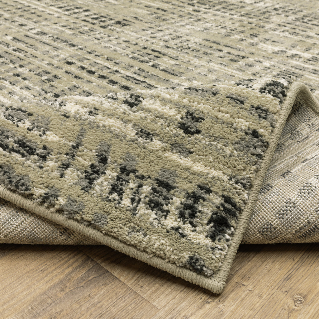Oriental Weavers Seneca SE05A Multicolor Rectangle Indoor Runner - Contemporary Plush Pile Rug with Abstract Design-