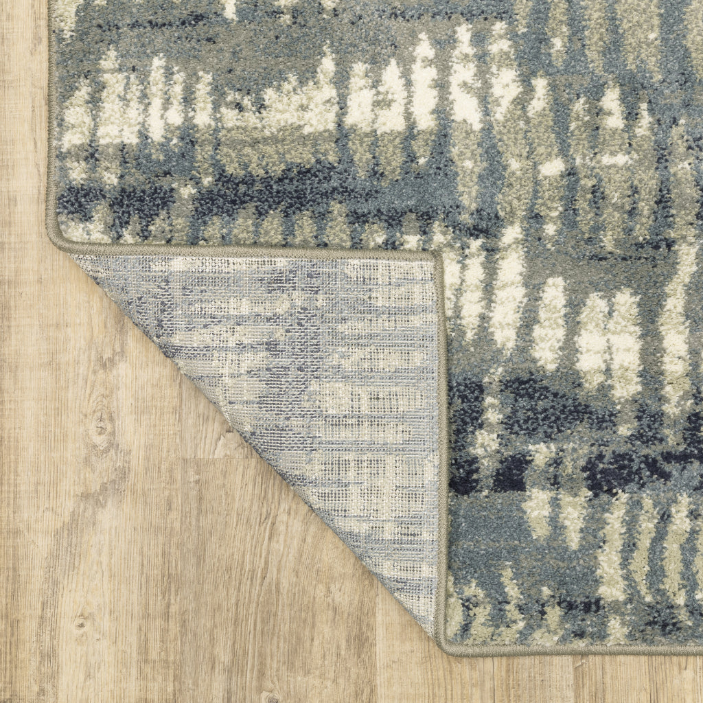 Oriental Weavers Seneca SE06A Multicolor Rectangle Indoor Area Rug - Contemporary Plush Pile Rug with Abstract Design-