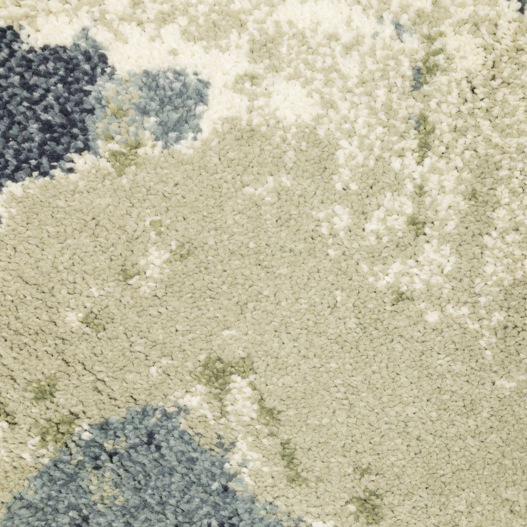Oriental Weavers Seneca SE11A Multicolor Rectangle Indoor Area Rug - Contemporary Plush Pile Rug with Abstract Design-