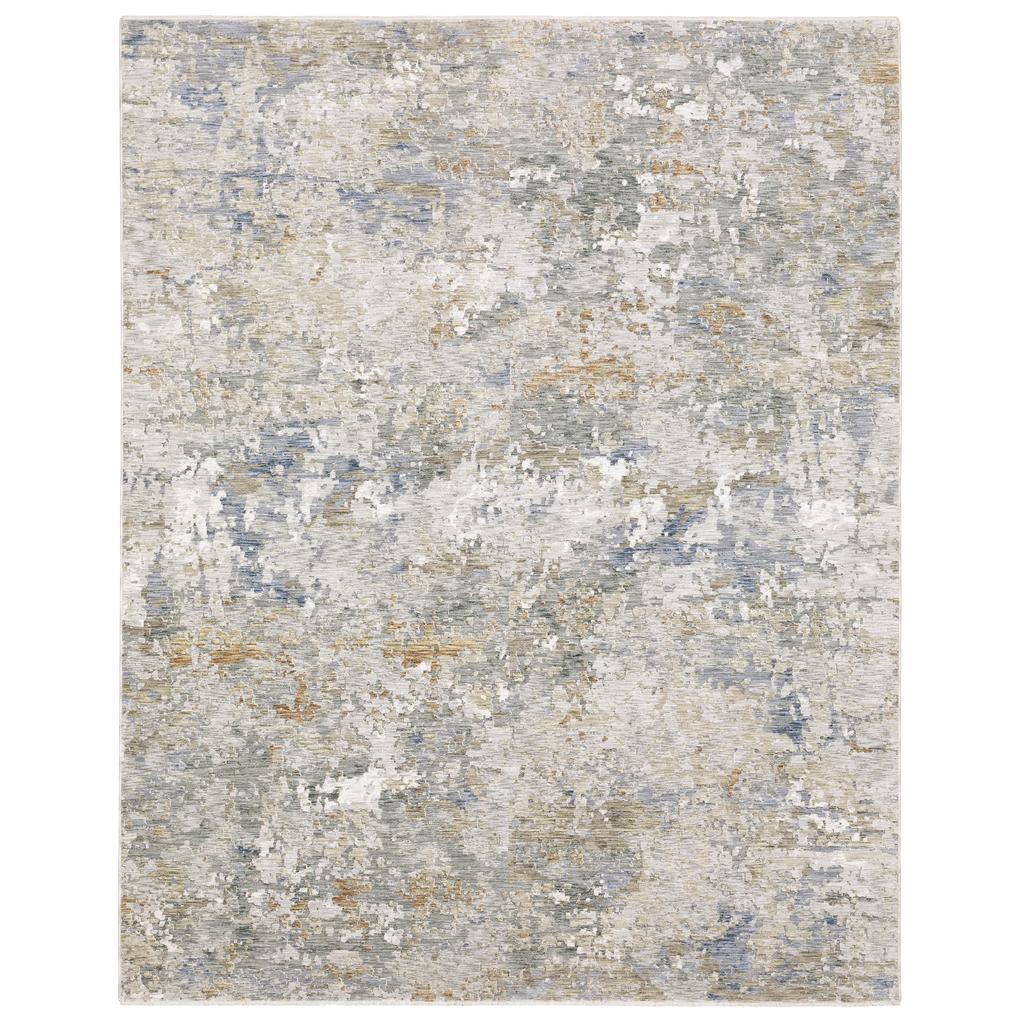 Oriental Weavers Soho SOH03 Beige Rectangle Indoor Area Rug Abstract Pattern-