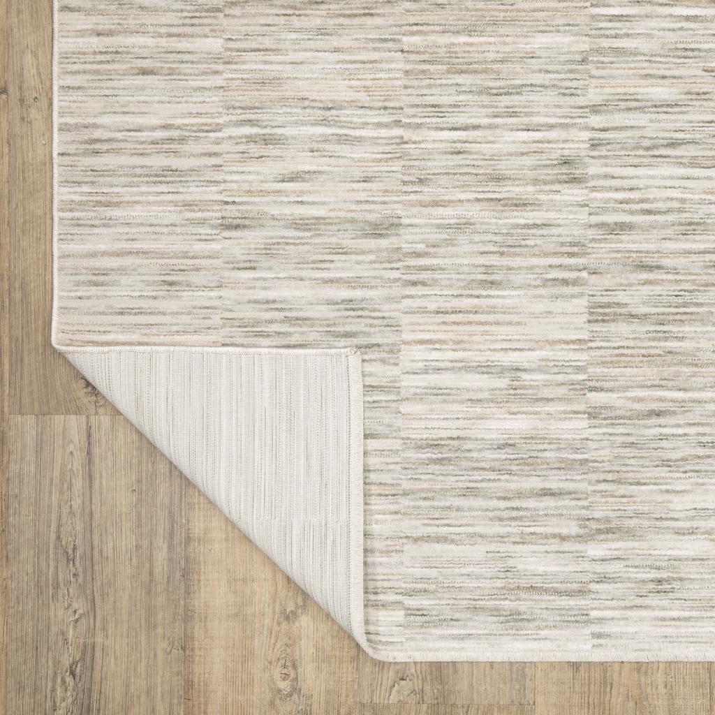 Oriental Weavers Soho SOH04 Beige Rectangle Indoor Runner Geometric Pattern-