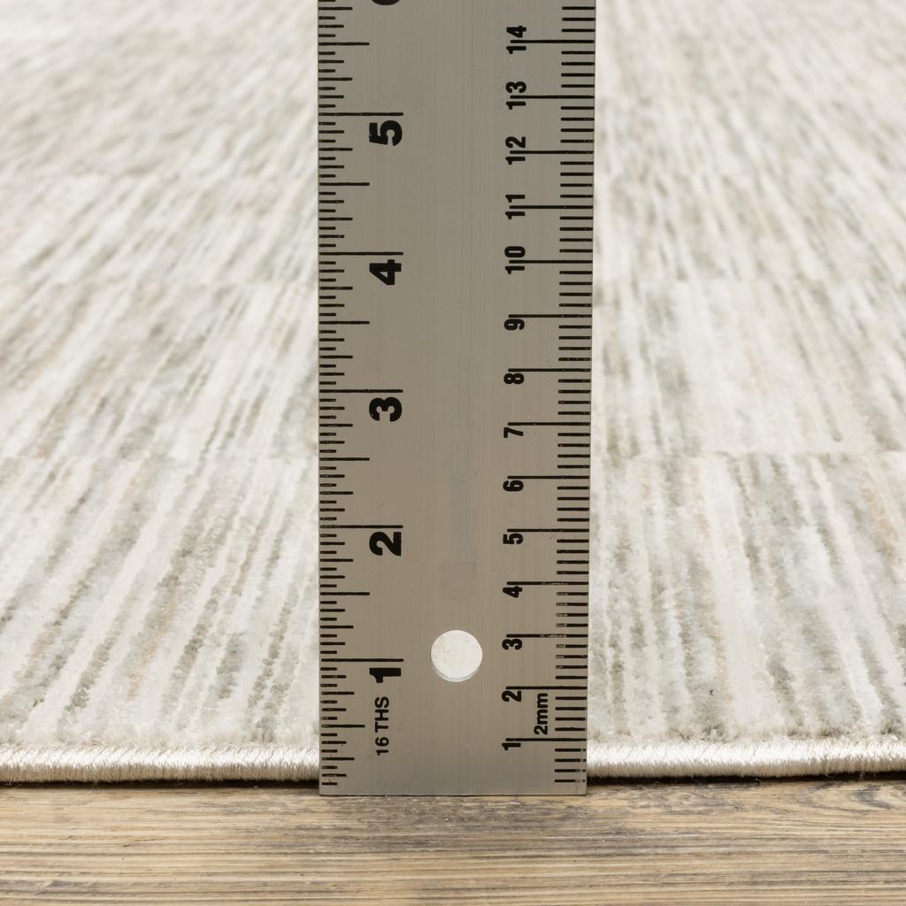 Oriental Weavers Soho SOH04 Beige Rectangle Indoor Runner Geometric Pattern-