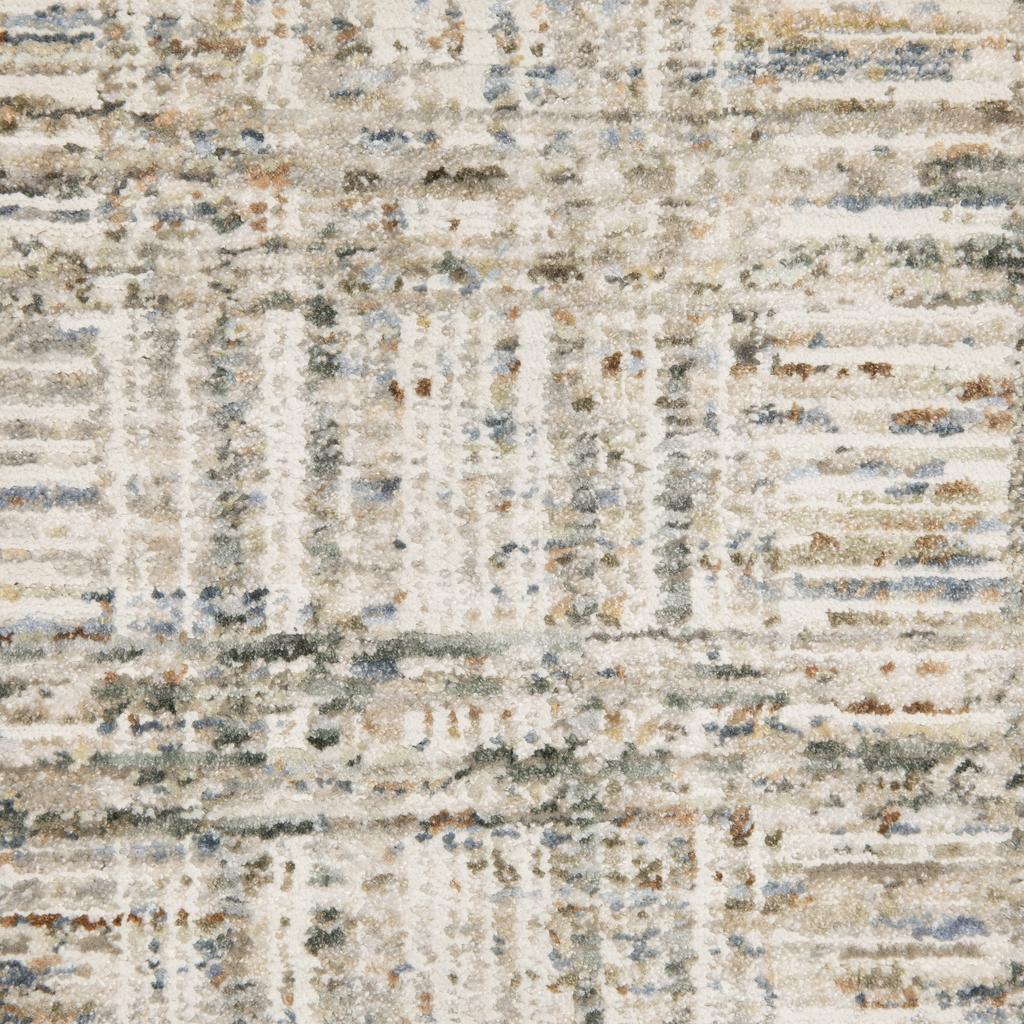 Oriental Weavers Soho SOH05 Beige Rectangle Indoor Area Rug Abstract Pattern-