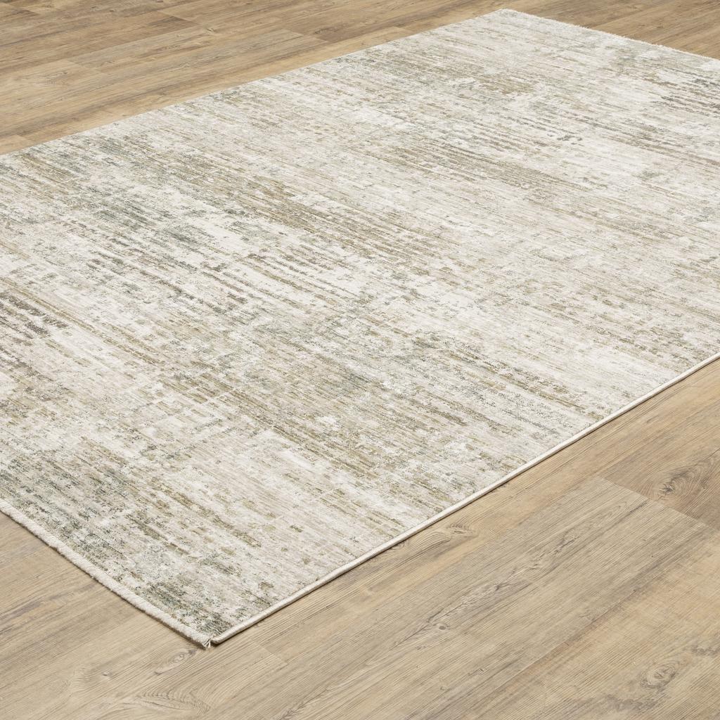 Oriental Weavers Soho SOH06 Beige Rectangle Indoor Area Rug Abstract Pattern-