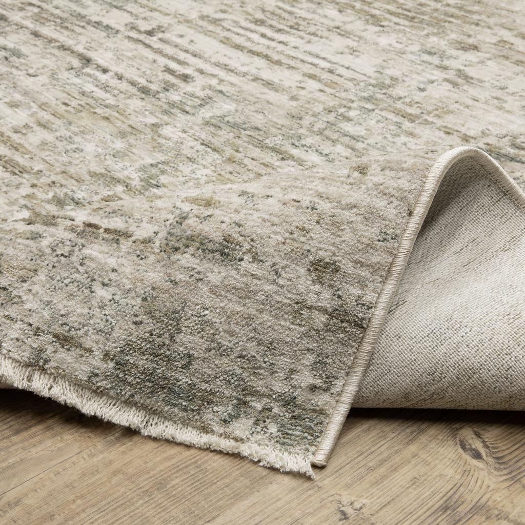 Oriental Weavers Soho SOH06 Beige Rectangle Indoor Area Rug Abstract Pattern-