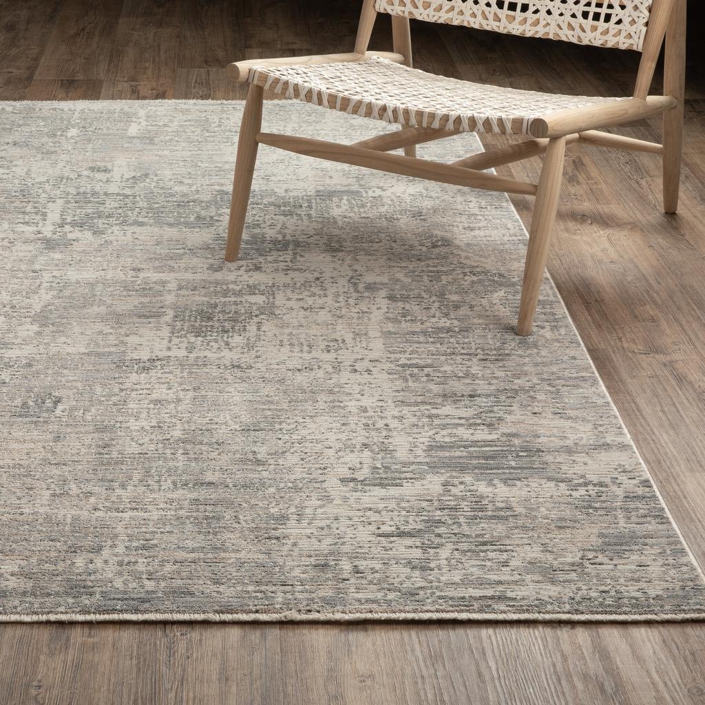 Oriental Weavers Soho SOH07 Grey Rectangle Indoor Area Rug Abstract Pattern-