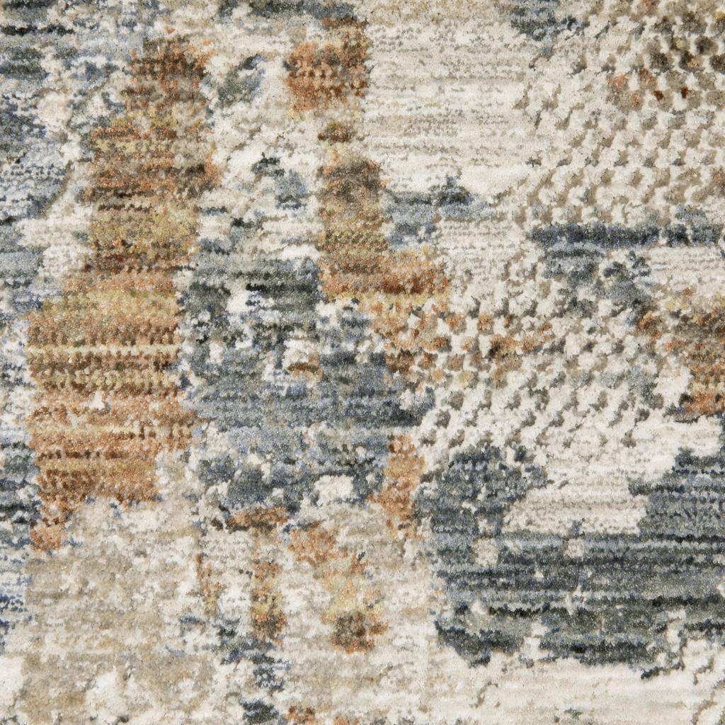 Oriental Weavers Soho SOH08 Beige Rectangle Indoor Area Rug Abstract Pattern-