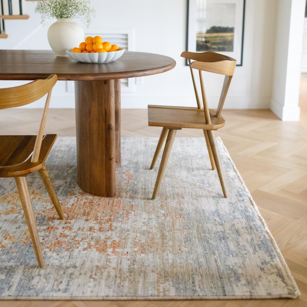 Oriental Weavers Soleri SOL03 Beige Rectangle Indoor Area Rug Abstract Pattern-