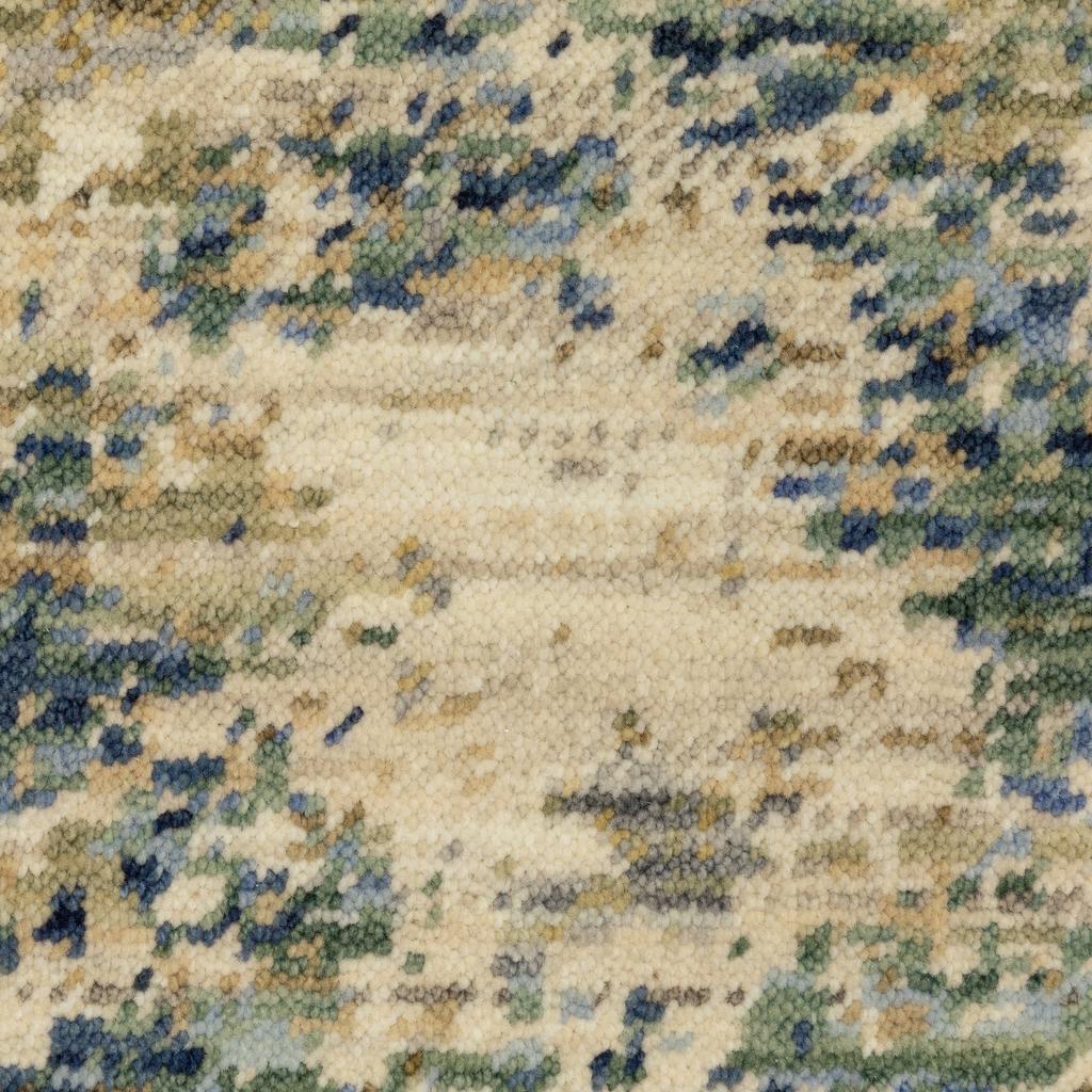 Oriental Weavers Soleri SOL07 Beige Rectangle Indoor Runner Abstract Pattern-