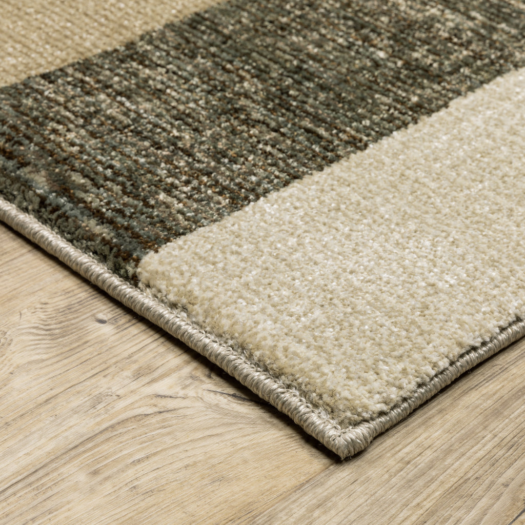 Oriental Weavers Strada STR02 Multicolor Rectangle Indoor Runner - Contemporary Stain Resistant Medium Pile Rug with Geometric Design-