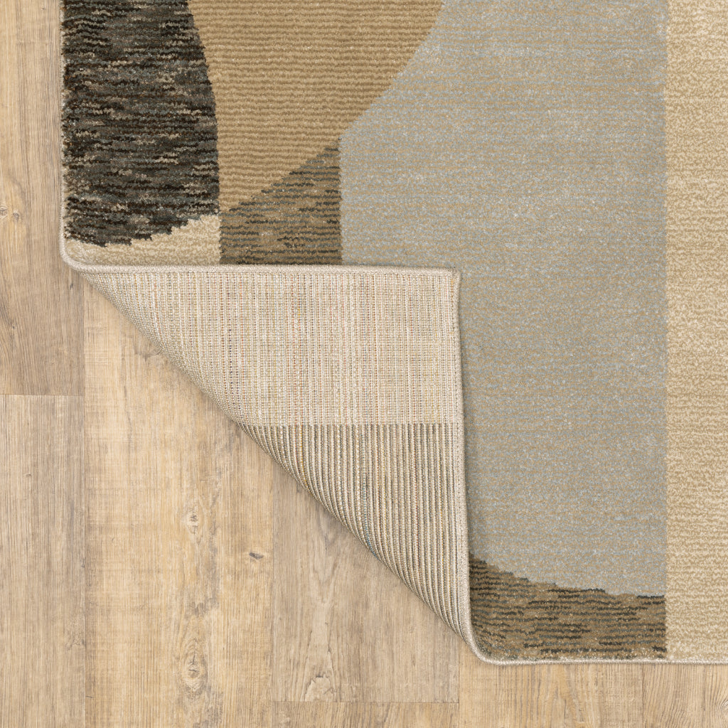 Oriental Weavers Strada STR02 Multicolor Rectangle Indoor Runner - Contemporary Stain Resistant Medium Pile Rug with Geometric Design-